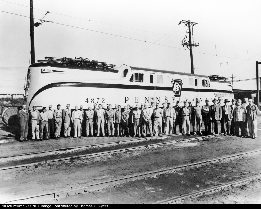 PRR 4872, GG-1, 1956